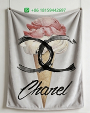 Chanel Throw Blankets
